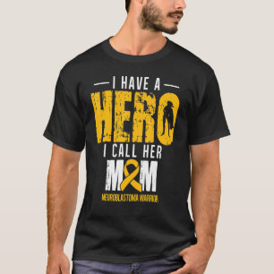 T-shirt Appelez Sa Maman Neuroblastoma Soutien de sensibil