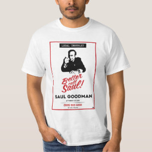 T-shirt Appelez Saul - Saul goodman