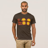 T-shirt Appelle les lampes ambrées ! (Devant entier)