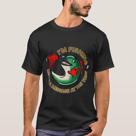 T-SHIRT APPELLE-MOI FOU DE PÊCHE 4 (Devant)