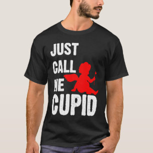 T-shirt Appelle-moi simplement mignonne Valentine's Day Co