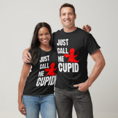 T-shirt Appelle-moi simplement mignonne Valentine's Day Co (Unisexe)