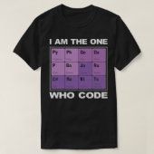 T-shirt Appels de code (Design devant)