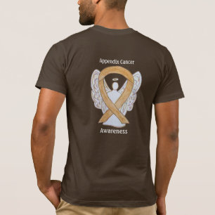 T-shirt Appendice Chirurgie de l'angle de ruban ambre pour