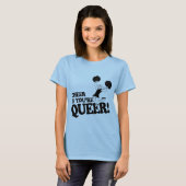 T-SHIRT APPLAUDIS SI TU ES QUEER (Devant entier)