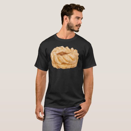 T-shirt Apple Cruller - Pomme Fritter Donut Premium Scoop (Devant entier)