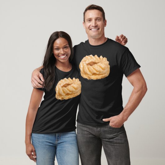 T-shirt Apple Cruller - Pomme Fritter Donut Premium Scoop  (Unisexe)