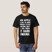 T-shirt Apple Funny Quote. | sarcastic joke | sarcastic ph (Devant entier)