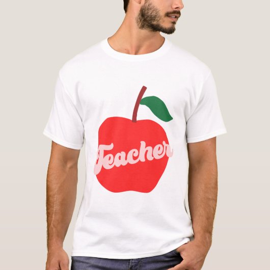 T-shirt Apple Maître enseignant (Devant)