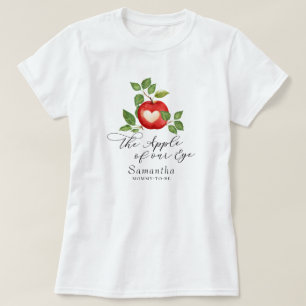 T-shirt Apple Of Our Eye Fall Baby shower Maman
