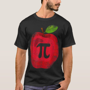 T-shirt Apple Pi Day Math Lover Enseignant Étudiant 3.14 A