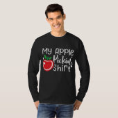 T-shirt Apple Picking Design Pompier Picker Automne Fruit (Devant entier)
