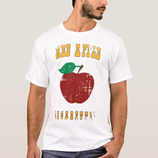 T-shirt Apple rouge (Devant)