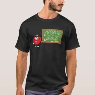 T-shirt Apple Teacher I Survived Pandemic Teaching 2020 20