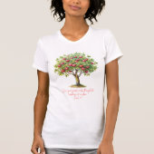 T-shirt Apple Tree James 3:13 verse (Devant)