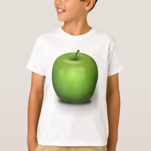 T-shirt Apple vert