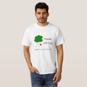 T-shirt Apple will fall... (Devant entier)