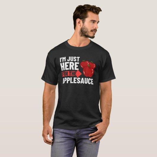 T-shirt Applesauce Pomme Sauce Cake Recette Dessert non su (Devant entier)