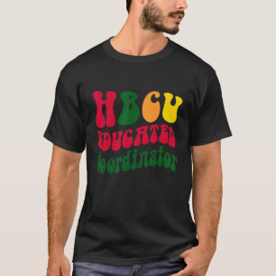 T-shirt Appli de l'Université Noire
