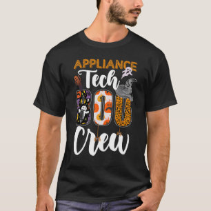 T-shirt Appliance Tech Boo Crew Halloween Matching Technic
