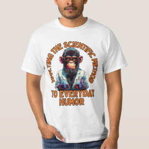 T-shirt Application de la méthode scientifique à l'humour