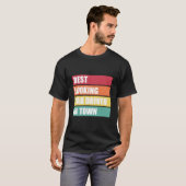 T-shirt Application de reconnaissance de travail de chauff (Devant entier)