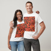 T-shirt Applique l'illustration Motif (Unisexe)