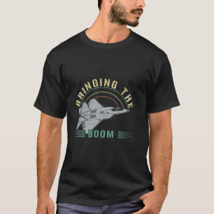 T-shirt Apportant le boom F-22 Raptor Militaire Air Vintag