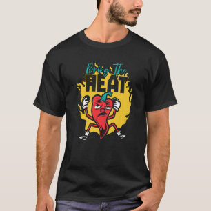 T-shirt Apportez La Chaleur Chili Flavor Épicé Chipotle S