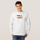 T-shirt Apportez-le, longue douille (Devant entier)