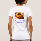 T-shirt Apportez-moi tous les viandes et fromages les plus (Dos)