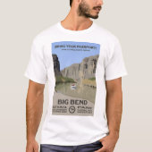 T-shirt Apportez Votre Passeport ! - Parc national Big Ben (Devant)