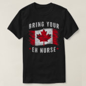 T-shirt Apportez votre poupée Infirmière inscrite Canadian (Design devant)