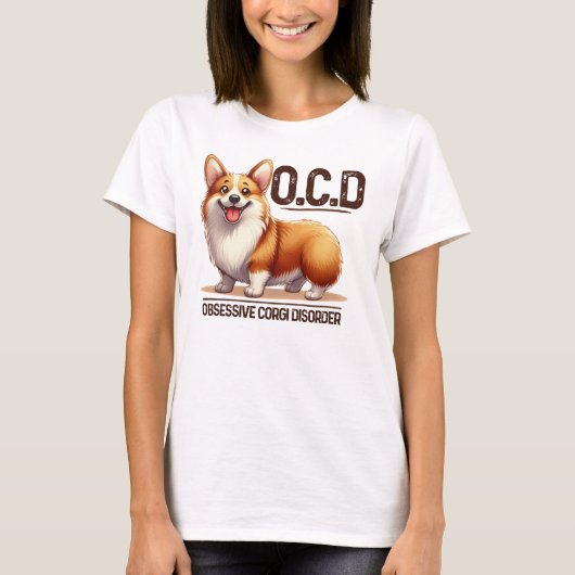 T-shirt Appréciation de Corgi (Devant)