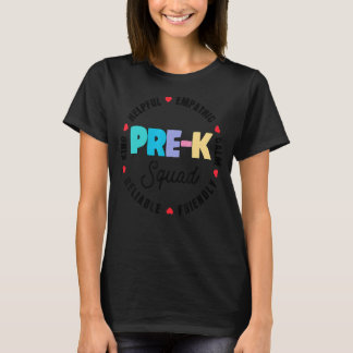 T-shirt Appréciation de l'administrateur de l'école Pré K