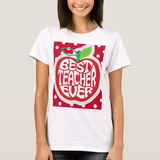 T-shirt Appréciation de l'enseignant (Devant)
