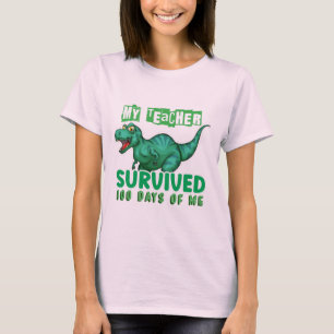 T-shirt Appréciation de l'enseignant 100 Jours De Chemis