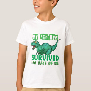 T-shirt Appréciation de l'enseignant 100 Jours De Chemis