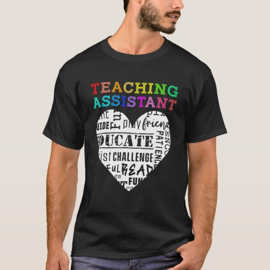 T-shirt Appréciation de l'enseignant adjoint (Devant)