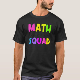 T-shirt Appréciation de l'enseignant de l'équipe mathémati