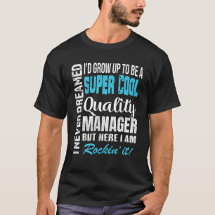 T-shirt Appréciation de Quality Manager
