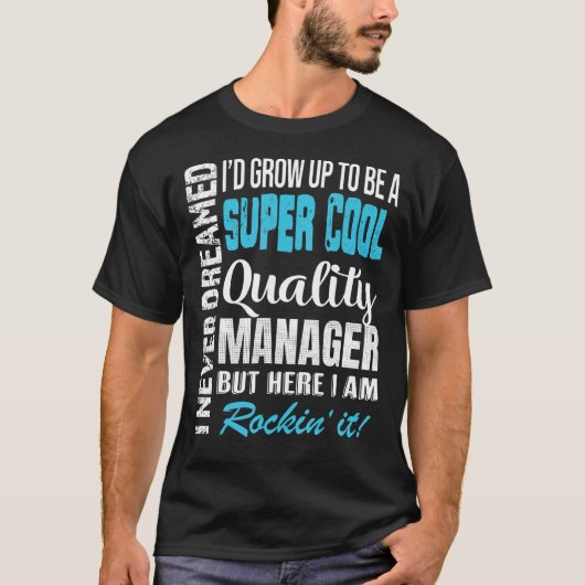 T-shirt Appréciation de Quality Manager (Devant)