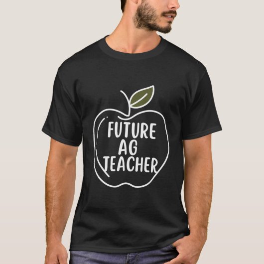 T-shirt Appréciation des futurs enseignants en agriculture (Devant)