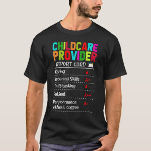T-shirt Appréciation du fournisseur de services de garderi
