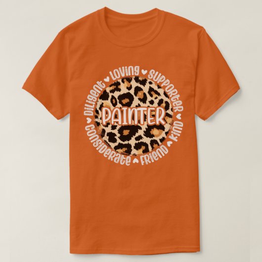 T-shirt Appréciation du peintre (Design devant)