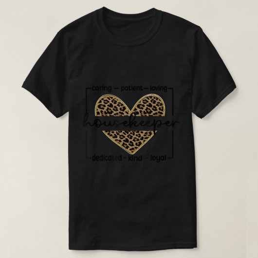 T-shirt Appréciation ménagère Nettoyage Lover Housekeepi (Design devant)