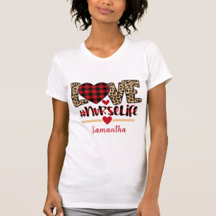T-shirt Appréciation personnalisée de l'infirmière Valenti
