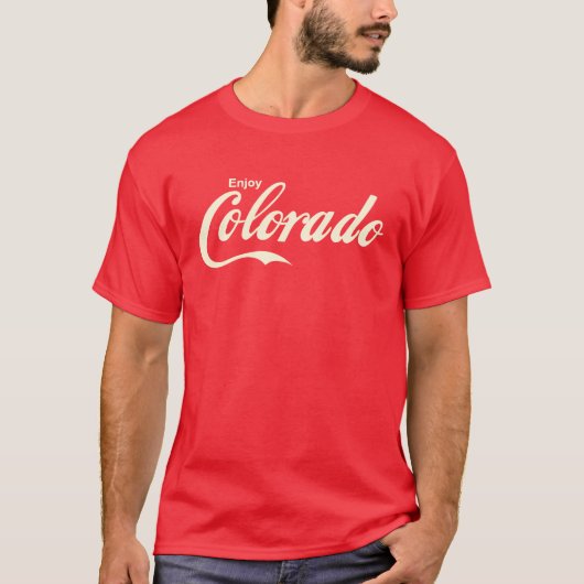 T-shirt Appréciez la chemise du Colorado (Devant)