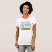 T-shirt Appréciez la plus petite pièce en t de choses (Devant entier)