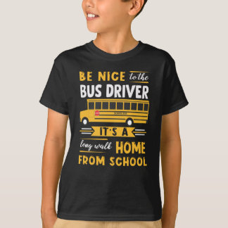 T-shirt Appréciez Le Conducteur De Bus 